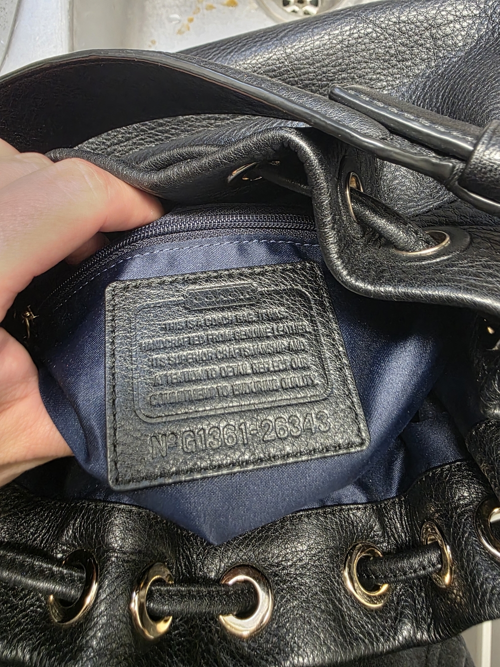 Coach Madison Pinnacle Drawstring - Picture 8 of 11